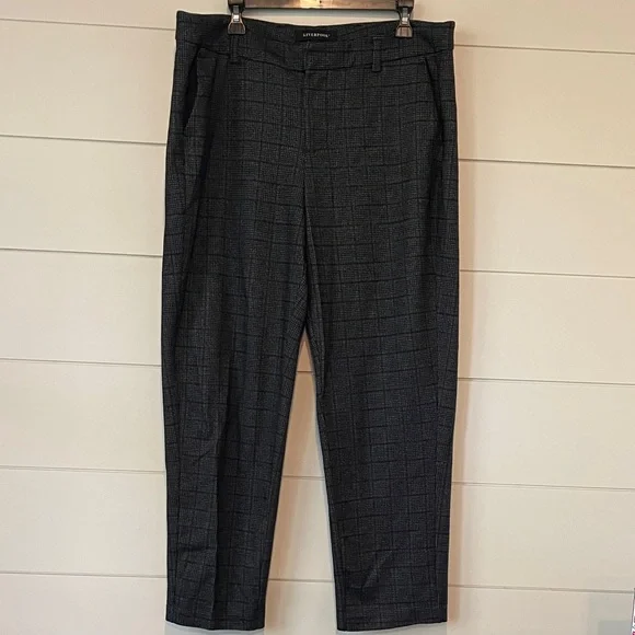 Liverpool ladies 18w plaid pants - Picture 1 of 5